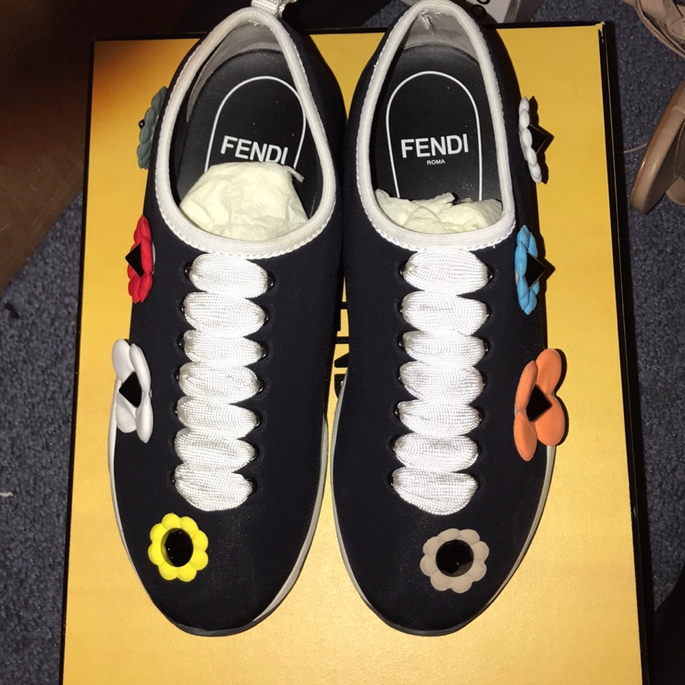 Fendi Flower Sneakers